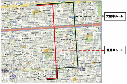 20161128zenrin 500x332 - ゼンリンデータコム／法人・商用向け「いつもNAVI」に大型車ルート追加