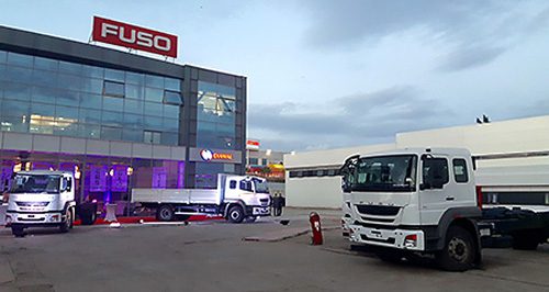 20161208fuso 500x266 - 三菱ふそう／アルジェリアでFUSO新型車両を販売