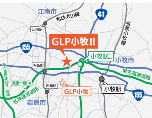 20161214glp22 500x388 - GLP／愛知県小牧市に3.6万m2の物流施設着工