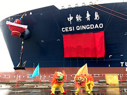 20170110mol 500x376 - 商船三井／中国石油化工向けLNG輸送プロジェクト新造LNG船を竣工
