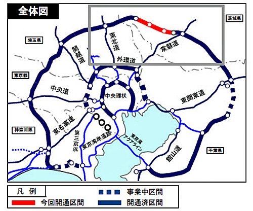 20170131kenoudo1 500x416 - 圏央道／境古河IC～つくば中央IC間28.5km、2月26日15時開通