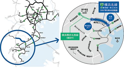 20170202syutoko1 500x288 - 首都高／横浜北線（横羽線～第三京浜）、3月18日16時開通