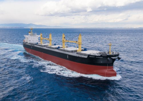 20170206mitsuiz 500x353 - 三井造船／6万重量トン型ばら積み運搬船を引き渡し