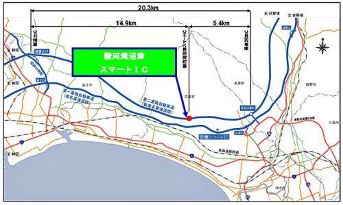20170214nexcoc1 500x299 - 新東名の駿河湾沼津スマートIC／3月18日開通