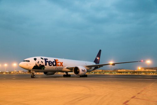 20170223fedex1 500x334 - フェデックス／B777Fでジャイアントパンダを米国から中国へ輸送