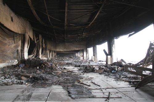 20170321asukul11 500x333 - アスクル／火災の倉庫1階部分、ほぼ焼損なし