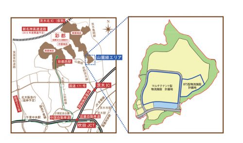 20170516mitsubishig3 500x294 - 三菱地所、阪急電鉄／大阪府茨木市に大規模物流施設を共同開発