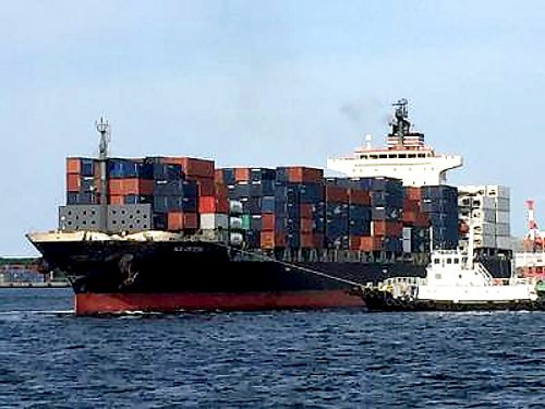 20170619nyk 500x375 - 日本郵船／コンテナ船、米イージス艦と衝突事故