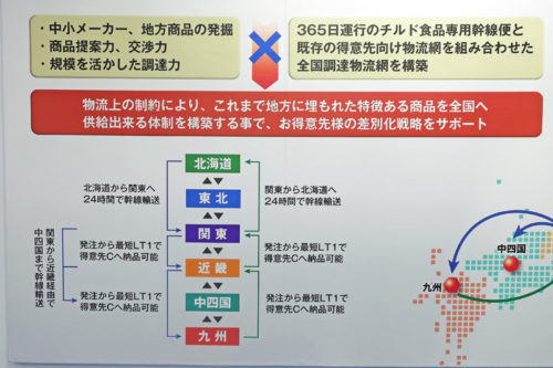 20170719accesslog2 500x333 - 日本アクセス／全国チルド幹線物流網を構築、配送を12時間短縮