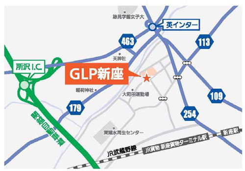 20170809glp3 500x350 - GLP／埼玉県で3.1万m2のマルチテナント型物流施設開発