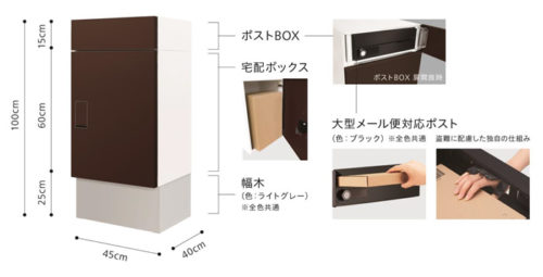 20170915daiwah2 500x255 - 大和ハウス／既存戸建住宅向け、宅配ボックス発売