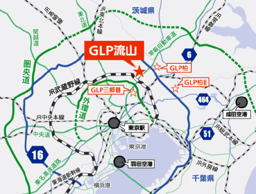 20171005glp5 500x379 - GLP／千葉県流山市に8.9万m2の「GLP流山III」を起工