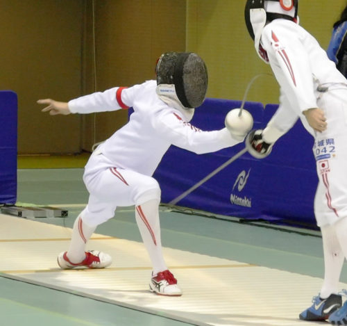 20171017sankyu1 500x469 - 山九／えひめ国体フェンシングで成年男子エペ種目で大石利樹選手が優勝