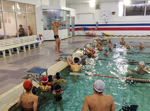 20171027yusenlogi1 500x370 - 郵船ロジ／千葉県柏市で子供向け水泳教室開催