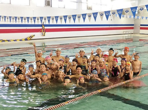 20171027yusenlogi2 500x374 - 郵船ロジ／千葉県柏市で子供向け水泳教室開催