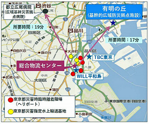 20171114tohohd3 500x416 - 東邦HD／大田区平和島に5万m2の物流施設開設、設備投資60億円