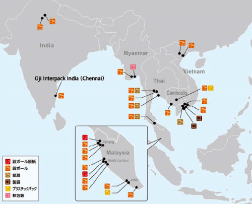 20171205oji 500x405 - 王子ホールディングス／インド・チェンナイに段ボール工場建設