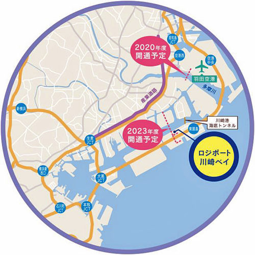 20171215mitsubishirasalle4 500x499 - 三菱地所、ラサール／東扇島に延床29.7万m2の大型物流施設着工