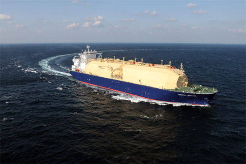 20171215nyk 500x334 - 日本郵船／JERA向け新造LNG船を命名
