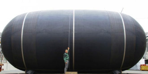 20180125yokohama1 500x250 - 横浜ゴム／世界最大の超大型防舷材を開発、より安全な荷役を実現