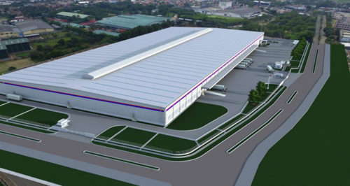 20180219nittsu2 500x266 - 日通／インドネシアのゴーベル工業団地に4.8万m2の新倉庫を建設