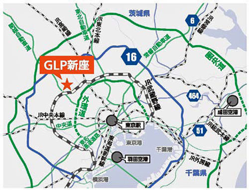 20180326glp2 500x381 - 日本GLP／埼玉県新座市で3.1万m2の物流施設着工、第一倉庫冷蔵が全棟利用