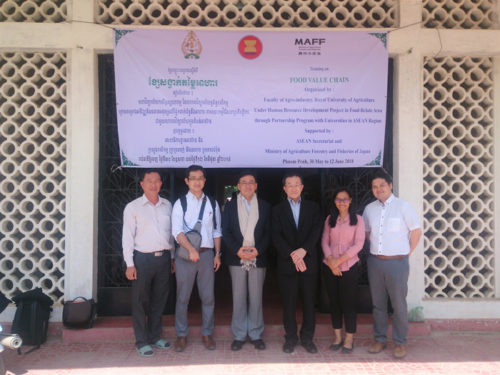 20180619yusenlogi2 500x375 - 郵船ロジ／王立カンボジア農業大学で食品サプライチェーンの講義