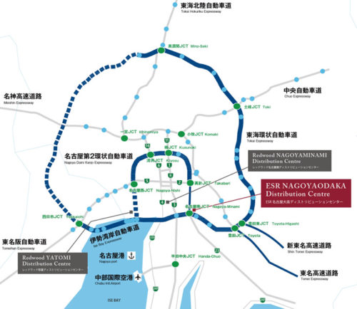 20180622esr4 500x434 - ESR／投資額58億円、名古屋市に3.74万m2の物流施設開発