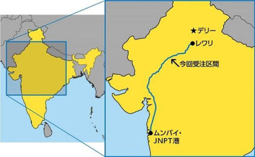 20180710sumitomod1 500x308 - 住友電気／インド貨物専用鉄道建設プロジェクト向け電車線の納入開始