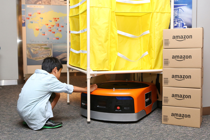 アマゾン 物流博物館にamazon Robotics 物流施設の仕組みを常設展示 物流ニュースのｌｎｅｗｓ