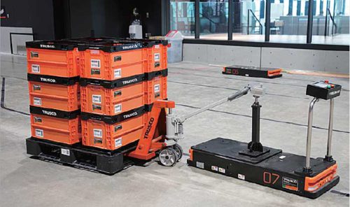 20181002trusco7 500x296 - トラスコ中山／最新ロボット導入の物流センター、埼玉県幸手市で稼働