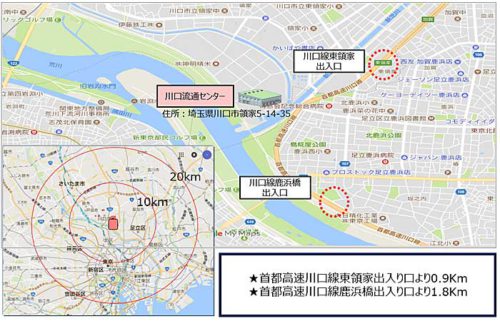 20181003kokubu14 500x321 - 国分／初のバケット型冷凍自動倉庫を公開、人手不足解消