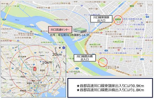 20181003kokubu14 500x321 - 国分／初のバケット型冷凍自動倉庫を公開、人手不足解消