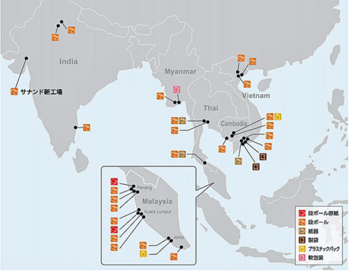 20181102oji 500x389 - 王子HD／30億円投じ、インドに段ボール新工場