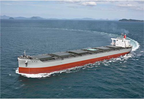20181115kline 500x343 - 川崎汽船／中部電力碧南火力発電所向けの石炭輸送船が竣工