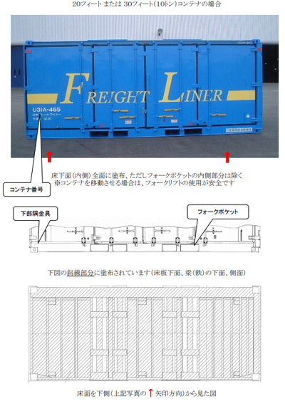 20181119jrkamotsu2 - JR貨物／中古コンテナの床下面塗料にごく微量のアスベスト含有