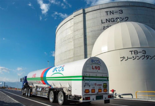 20181204hokuden1 500x344 - 北海道電力／液化天然ガス（LNG）を初出荷