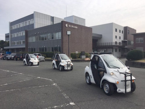 20190122zmp1 500x375 - ZMP／熊本高専、RoboCarMV2を隊列走行研究で活用