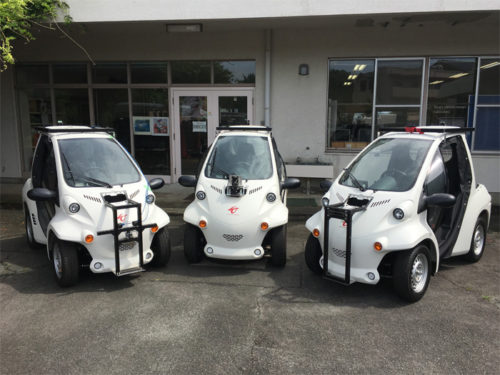 20190122zmp2 500x375 - ZMP／熊本高専、RoboCarMV2を隊列走行研究で活用