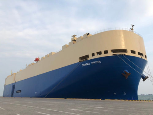 20190125mol1 500x374 - 商船三井／自動車船がカンボジアのシハヌークビル港に初寄港