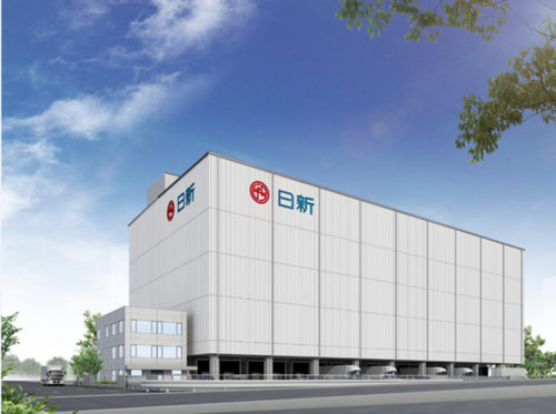 20190205nisshin 500x373 - 日新／大田区平和島に1.8万m2の冷蔵物流センター新設