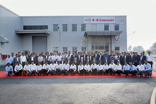 20190218kawajyu 500x332 - 川崎重工／インドで建設機械用油圧機器の新工場を完成