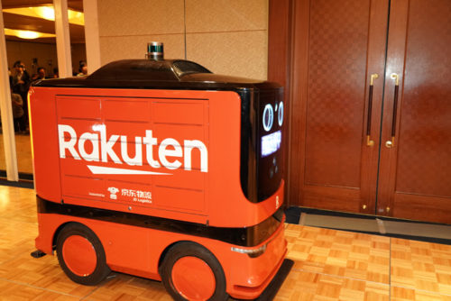 20190221rakuten3 500x334 - 楽天、JD.com／日本でのドローンと地上配送ロボット導入で合意