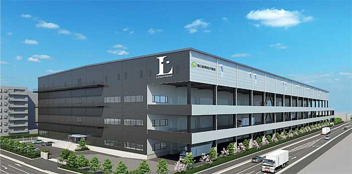 新日鉄興和不動産/新ブランド第1弾の大型物流施設内部を初公開 新日鉄興和不動産/新ブランド第1弾の大型物流施設内部を初公開
