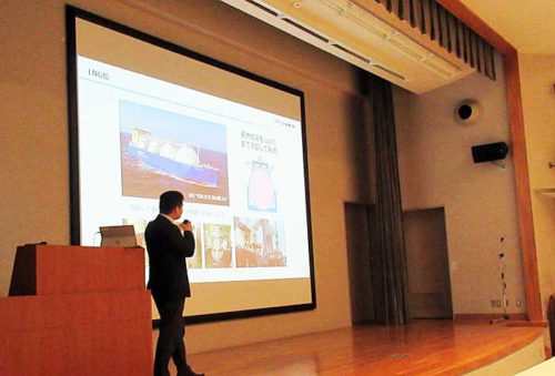 20190308nyk 500x339 - 日本郵船／海洋教育フォーラムで学生に向けて講演