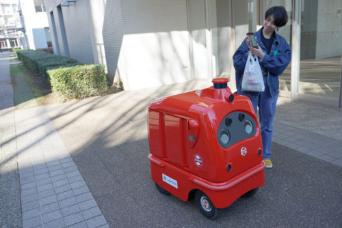 20190313zmp6 500x334 - ZMP／ローソン、慶大の協力で宅配ロボットを大学内サービス実証実験