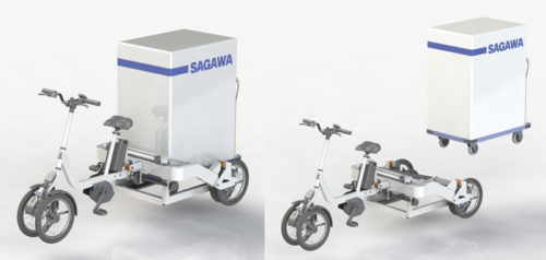 20190327sagawa 500x238 - 佐川急便、豊田TRIKE／業務用電動アシスト自転車を開発