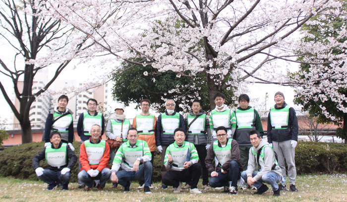 鴻池運輸/大阪と東京のゆかりの地でクリーンアップ活動実施 20190520konoike1 - 鴻池運輸/大阪と東京のゆかりの地でクリーンアップ活動実施