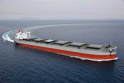 20190521kline2 500x334 - 川崎汽船／JERA向け10万トン型石炭専用船「宮川丸」竣工