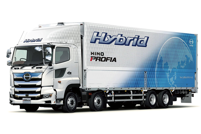 20190528hino1 - 日野自動車／低燃費実現、大型ハイブリッドトラックを新発売
